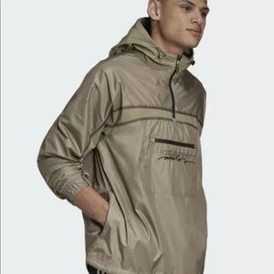 Adidas Pullon Hoodie Windbreaker Jacket mens Med